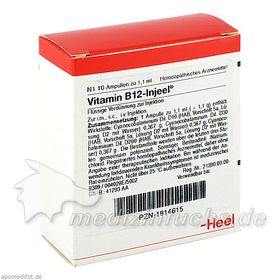 VITAMIN B12 Injeel Ampullen, 10 ST – PZN 1814615 из Германии