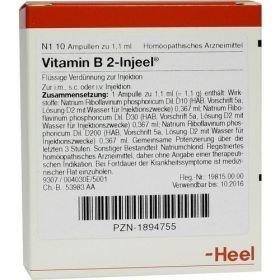 VITAMIN B2 Injeel Ampullen, 10 ST – PZN 1894755 из Германии