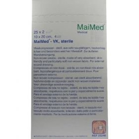 VLIESKOMPRESSEN 10x20 cm steril, 25X2 ST – PZN 2067296 из Германии