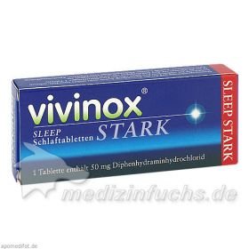 VIVINOX Sleep Schlaftabletten stark, 20 ST – PZN 2083906 из Германии