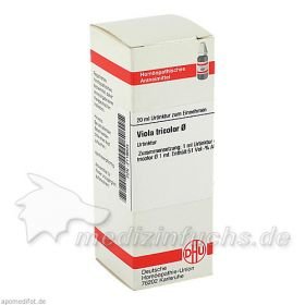 VIOLA TRICOLOR Urtinktur, 20 ML – PZN 2119604 из Германии