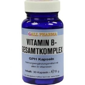 VITAMIN B Gesamtkomplex Kapseln, 30 ST – PZN 2356563 из Германии