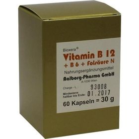 VITAMIN B12+B6+Fols, 60 ST – PZN 2483936 из Германии
