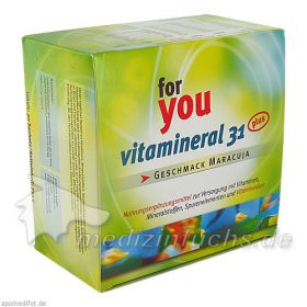 VITAMINERAL 31 plus Granulat, 30 ST – PZN 2532936 из Германии
