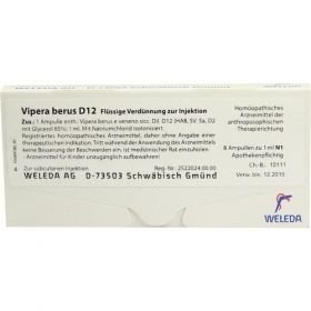 VIPERA BERUS D 12 Ampullen, 8X1 ML – PZN 2597367 из Германии