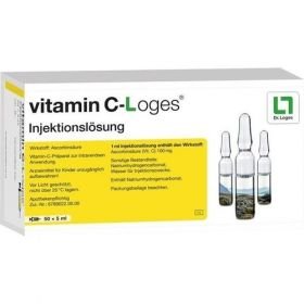 VITAMIN C Loges 5 ml Injektionsl, 50X5 ML – PZN 2841318 из Германии