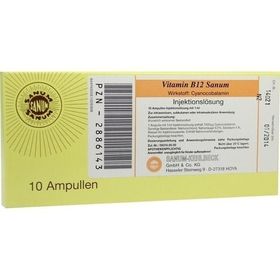 VITAMIN B12 Sanum Injektionsl, 10X1 ML – PZN 2886143 из Германии