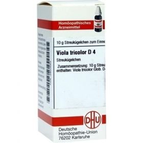 VIOLA TRICOLOR D 4 Globuli, 10 G – PZN 2933552 из Германии