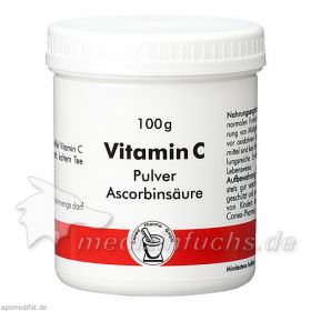 VITAMIN C Canea Pulver, 100 G – PZN 3028619 из Германии