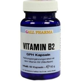 VITAMIN B2 GPH 1,6 mg Kapseln, 60 ST – PZN 3379508 из Германии