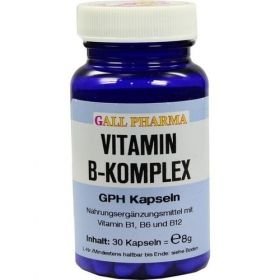 VITAMIN B Komplex GPH Kapseln, 30 ST – PZN 3379566 из Германии
