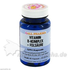 VITAMIN B Komplex+Fols, 60 ST – PZN 3379603 из Германии