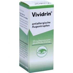 VIVIDRIN antiallergische Augentropfen, 10 ML – PZN 3561555 из Германии