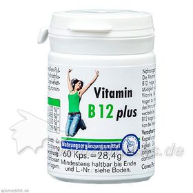 VITAMIN B12 plus Kapseln, 60 ST – PZN 3626438 из Германии