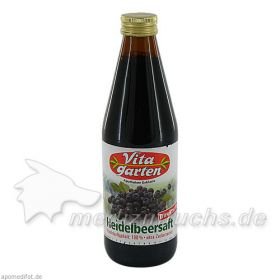 VITAGARTEN Heidelbeer Saft, 330 ML – PZN 3740418 из Германии