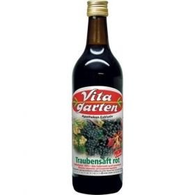VITAGARTEN roter Traubensaft+Eisen Einwegflasche, 200 ML – PZN 4006034 из Германии