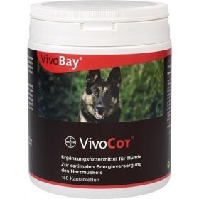 VIVOBAY VivoCor Tabletten f.Hunde, 150 ST – PZN 4188331 из Германии