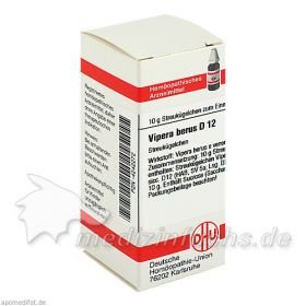 VIPERA BERUS D 12 Globuli, 10 G – PZN 4242272 из Германии