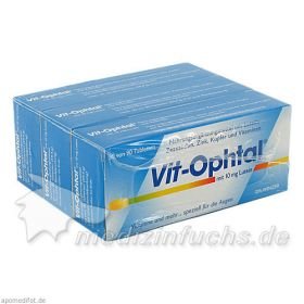 VIT OPHTAL mit 10 mg Lutein Tabletten, 90 ST – PZN 4781106 из Германии