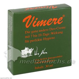VIMERE Deo Creme, 30 ML – PZN 4991737 из Германии