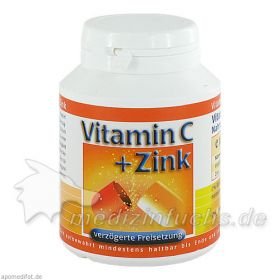 VITAMIN C 300+Zink Langzeit Kapseln, 100 ST – PZN 5125574 из Германии