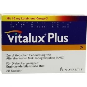 VITALUX Plus 10 mg Lutein Kapseln, 28 ST – PZN 5973500 из Германии