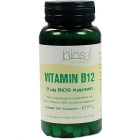 VITAMIN B12 9 \m63g Bios Kapseln, 100 ST – PZN 6054758 из Германии