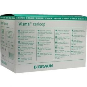 VISMA ear-loop Op-Gesichtsmaske, 50 ST – PZN 6145277 из Германии