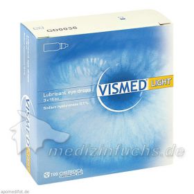 VISMED light Augentropfen, 3X15 ML – PZN 6149192 из Германии