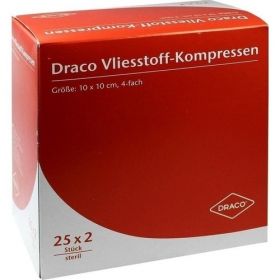 VLIESSTOFF-KOMPRESSEN 10x10 cm steril 4fach, 25X2 ST – PZN 679291 из Германии