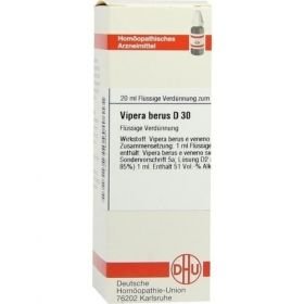 VIPERA BERUS D 30 Dilution, 20 ML – PZN 7183564 из Германии