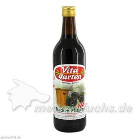 VITAGARTEN Trockenpflaumen Saft, 750 ML – PZN 7221980 из Германии
