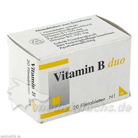 VITAMIN B Duo Filmtabletten, 20 ST – PZN 7233658 из Германии