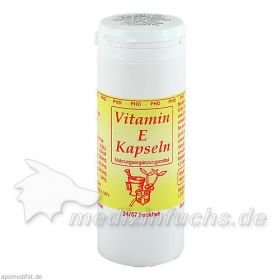 VITAMIN E Kapseln, 200 ST – PZN 728061 из Германии
