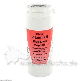 VITAMIN B Komplex Kapseln, 100 ST – PZN 839487 из Германии