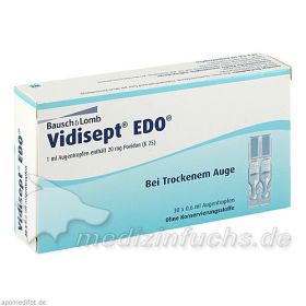 VIDISEPT EDO Ein Dosis Ophtiolen, 30X0.6 ML – PZN 8768769 из Германии