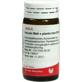 VISCUM MALI e planta tota D 30 Globuli, 20 G – PZN 8788513 из Германии