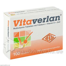 VITAVERLAN Tabletten, 100 ST – PZN 8815256 из Германии
