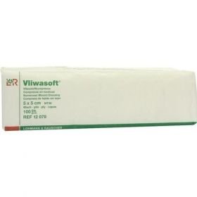 VLIWASOFT Vlieskompressen 5x5 cm unsteril 6l., 100 ST – PZN 8900915 из Германии