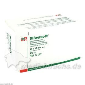 VLIWASOFT Vlieskompressen 10x10 cm unsteril 6l., 100 ST – PZN 8900938 из Германии