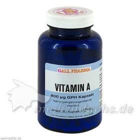 VITAMIN A 800 \m63g GPH Kapseln, 180 ST – PZN 896574 из Германии