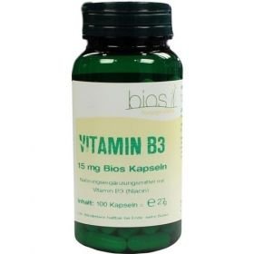 VITAMIN B3 15 mg Bios Kapseln, 100 ST – PZN 9324661 из Германии