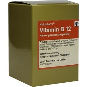 VITAMIN B12 Kapseln, 60 ST – PZN 968049 из Германии