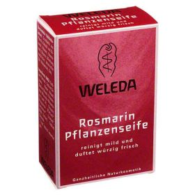 Weleda Rosmarin Pflanzenseife (100 g) – PZN 358121 из Германии