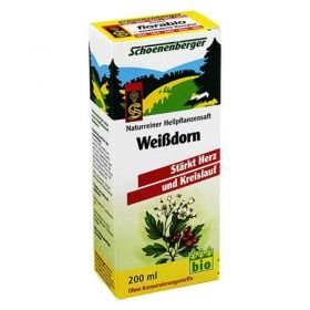 Weißdornsaft Schoenenberger (200 ml) – PZN 692386 из Германии
