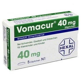 Vomacur 40mg (5 stk) – PZN 3879613 из Германии
