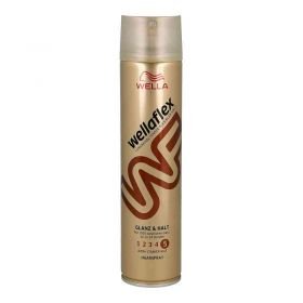 Wellaflex Glanz & Halt Haarspray ultra stark Stärke 5 (250 ml) – PZN 8056361 из Германии