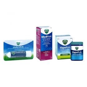 Wick MediNait, VapoRub und Inhalierstift N Set (1 stk) – PZN 8100593 из Германии