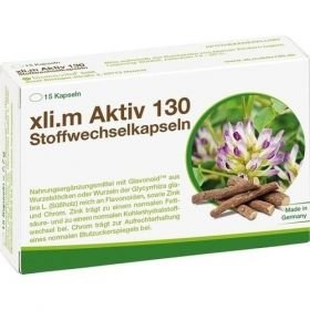 XLIM Aktiv 130 Stoffwechselkapseln, 15 ST – PZN 10280006 из Германии