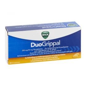 Wick Duogrippal 200 mg/30 mg Filmtabletten (24 stk) – PZN 10541435 из Германии